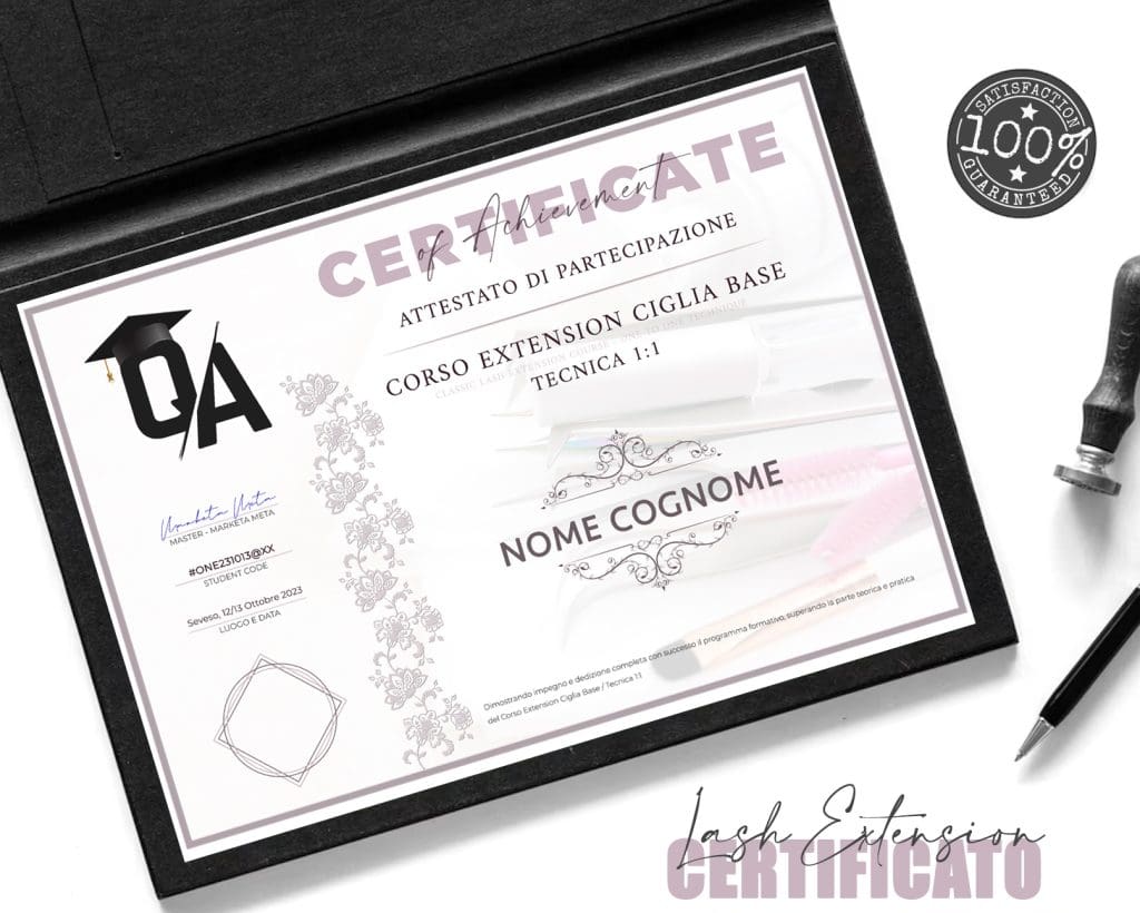 corso extension ciglia monza brianza