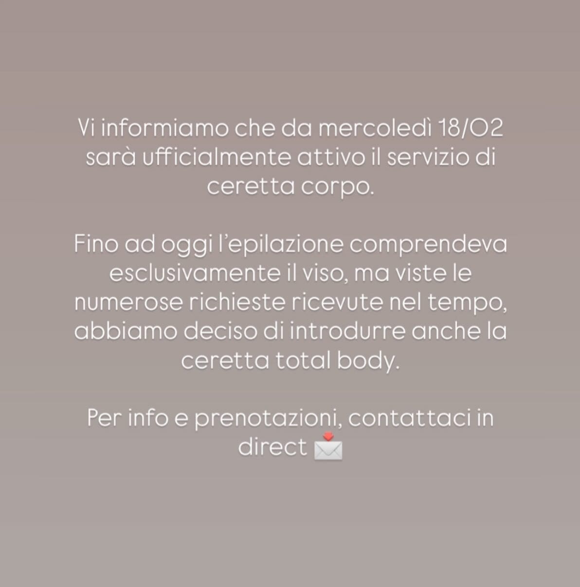 Per info, consulenze e prenotazioni scrivici in DM o su WhatsApp al 3200454875 💌
📍Seveso (MB), Corso Federico Borromeo 28

#esteticaseveso #tattooshop #epilazione #ceretta #extensionciglia