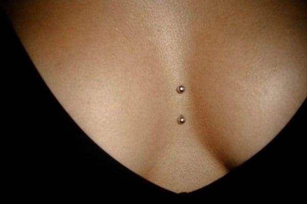 sterno piercing
