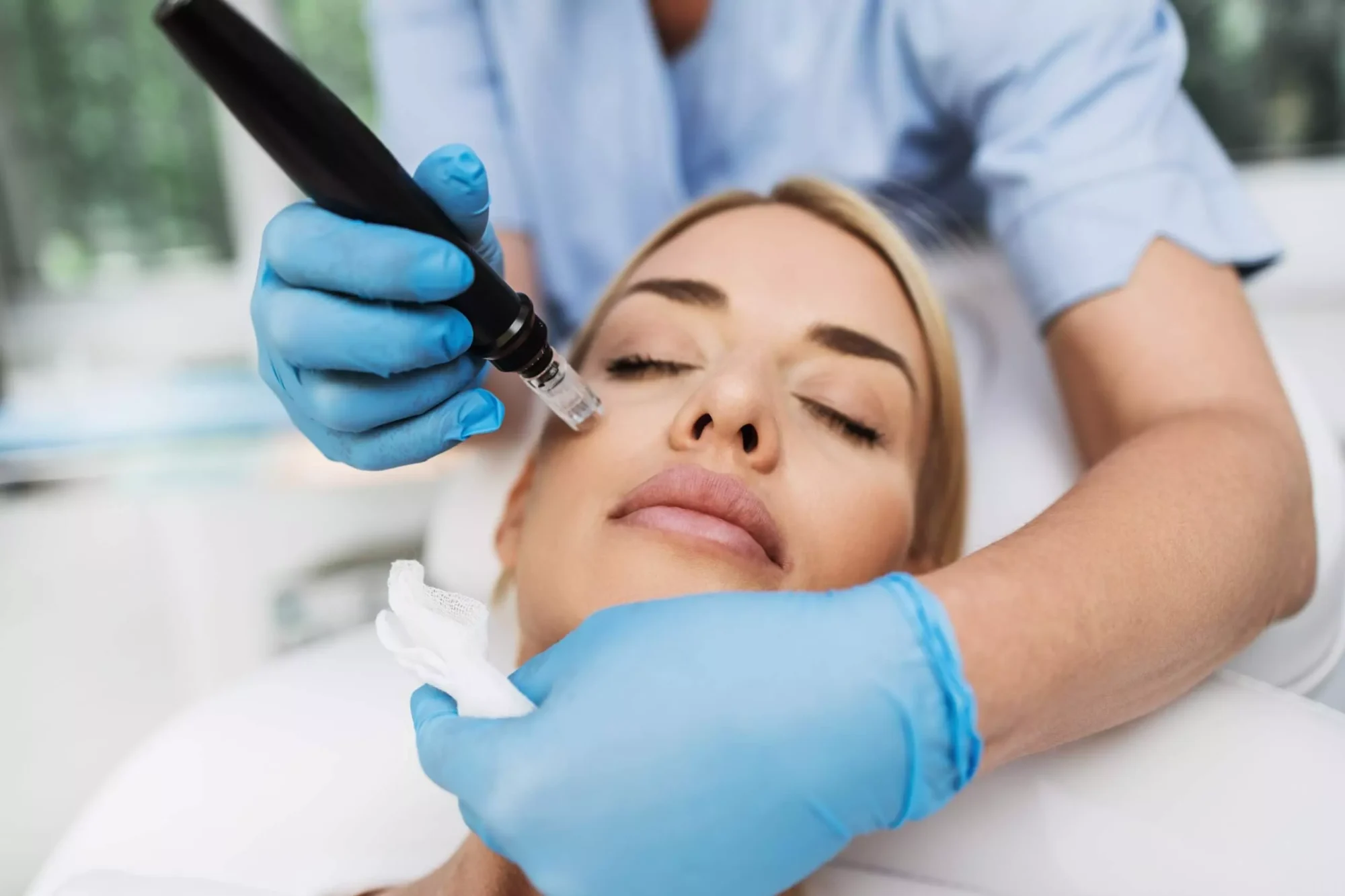 microneedling professionale con dermografo