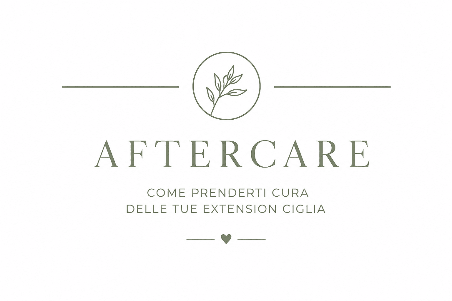 aftercare extension ciglia come prenderti cura
